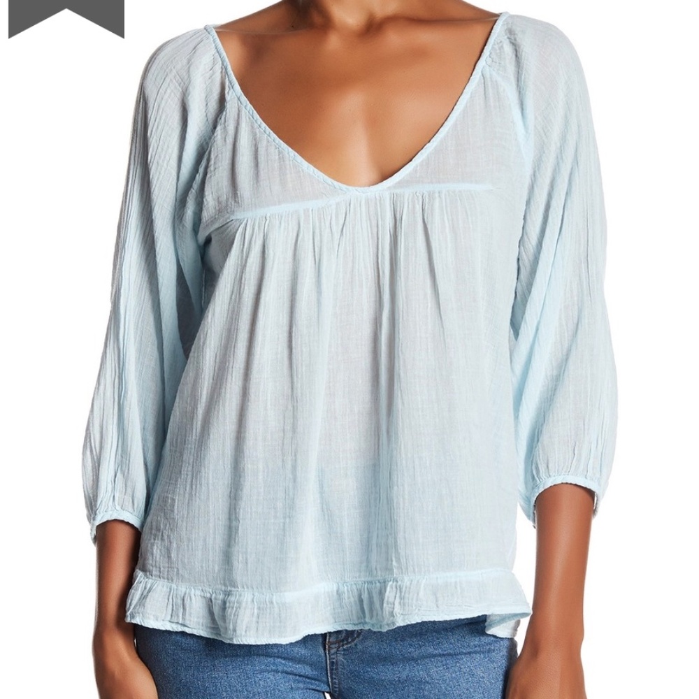 Velvet by Graham & Spencer 3/4 Sleeve Blouse
